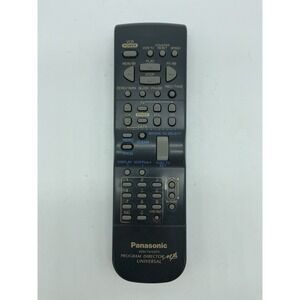 Original Panasonic VCR/TV/CATV Program MB Universal Remote Tested Works VSQS1416